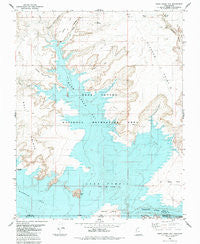 Warm Creek Bay Utah Historical topographic map, 1:24000 scale, 7.5 X 7.5 Minute, Year 1985
