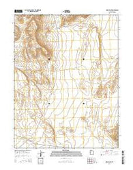 Warm Point Utah Current topographic map, 1:24000 scale, 7.5 X 7.5 Minute, Year 2014