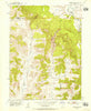 Warren Draw Utah Historical topographic map, 1:24000 scale, 7.5 X 7.5 Minute, Year 1952