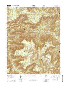 Warren Canyon Utah Current topographic map, 1:24000 scale, 7.5 X 7.5 Minute, Year 2014
