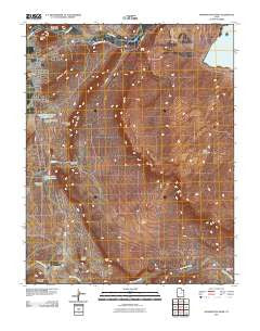 Washington Dome Utah Historical topographic map, 1:24000 scale, 7.5 X 7.5 Minute, Year 2011
