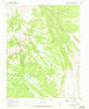 Water Creek Canyon Utah Historical topographic map, 1:24000 scale, 7.5 X 7.5 Minute, Year 1968