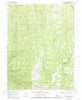 Water Hollow Ridge Utah Historical topographic map, 1:24000 scale, 7.5 X 7.5 Minute, Year 1966