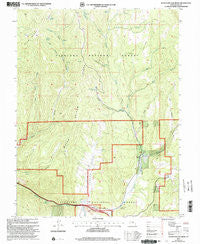 Water Hollow Ridge Utah Historical topographic map, 1:24000 scale, 7.5 X 7.5 Minute, Year 2001