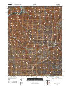Weaver Ridge Utah Historical topographic map, 1:24000 scale, 7.5 X 7.5 Minute, Year 2011