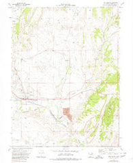 Wellington Utah Historical topographic map, 1:24000 scale, 7.5 X 7.5 Minute, Year 1972