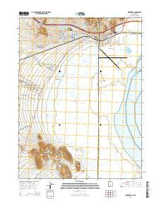 Wendover Utah Historical topographic map, 1:24000 scale, 7.5 X 7.5 Minute, Year 2014