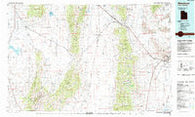 Wendover Utah Historical topographic map, 1:100000 scale, 30 X 60 Minute, Year 1985
