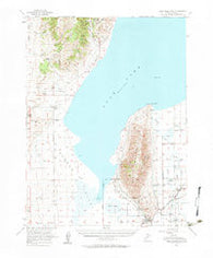 West Mountain Utah Historical topographic map, 1:62500 scale, 15 X 15 Minute, Year 1950