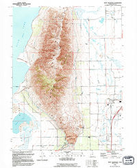 West Mountain Utah Historical topographic map, 1:24000 scale, 7.5 X 7.5 Minute, Year 1994