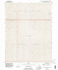 West of Wildcat Mountain SW Utah Historical topographic map, 1:24000 scale, 7.5 X 7.5 Minute, Year 1993