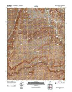 West Clark Bench Utah Historical topographic map, 1:24000 scale, 7.5 X 7.5 Minute, Year 2011