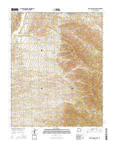 West Mountain Peak Utah Current topographic map, 1:24000 scale, 7.5 X 7.5 Minute, Year 2014