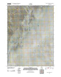 West of Big Pass Utah Historical topographic map, 1:24000 scale, 7.5 X 7.5 Minute, Year 2011