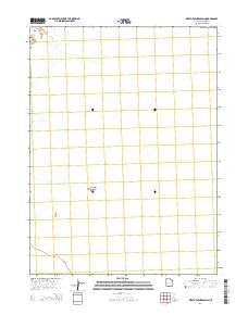 West of Miners Basin Utah Current topographic map, 1:24000 scale, 7.5 X 7.5 Minute, Year 2014