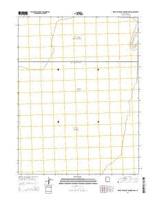 West of Wildcat Mountain SW Utah Current topographic map, 1:24000 scale, 7.5 X 7.5 Minute, Year 2014