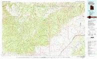 Westwater Utah Historical topographic map, 1:100000 scale, 30 X 60 Minute, Year 1980