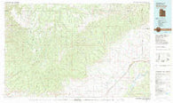 Westwater Utah Historical topographic map, 1:100000 scale, 30 X 60 Minute, Year 1980