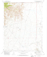 Whirlwind Valley SW Utah Historical topographic map, 1:24000 scale, 7.5 X 7.5 Minute, Year 1972