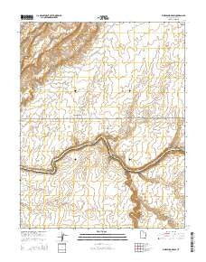 Whirlwind Draw Utah Current topographic map, 1:24000 scale, 7.5 X 7.5 Minute, Year 2014