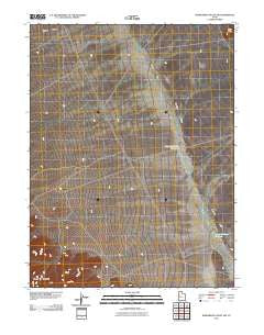 Whirlwind Valley NW Utah Historical topographic map, 1:24000 scale, 7.5 X 7.5 Minute, Year 2011
