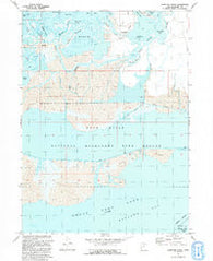 Whistler Canal Utah Historical topographic map, 1:24000 scale, 7.5 X 7.5 Minute, Year 1991