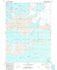 Whistler Canal Utah Historical topographic map, 1:24000 scale, 7.5 X 7.5 Minute, Year 1991