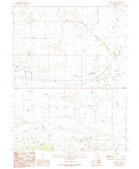 White House Utah Historical topographic map, 1:24000 scale, 7.5 X 7.5 Minute, Year 1991