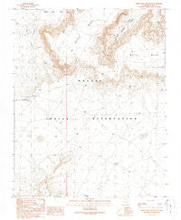 White Mesa Village SE Utah Historical topographic map, 1:24000 scale, 7.5 X 7.5 Minute, Year 1989