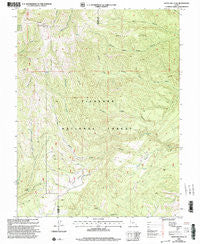 White Pine Peak Utah Historical topographic map, 1:24000 scale, 7.5 X 7.5 Minute, Year 2001