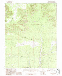 White Tower Utah Historical topographic map, 1:24000 scale, 7.5 X 7.5 Minute, Year 1985