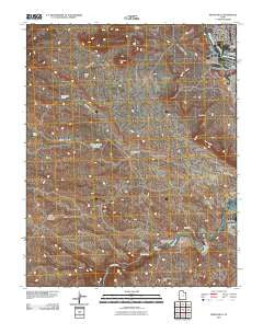 White Hills Utah Historical topographic map, 1:24000 scale, 7.5 X 7.5 Minute, Year 2011