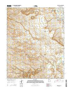 White Hills Utah Current topographic map, 1:24000 scale, 7.5 X 7.5 Minute, Year 2014
