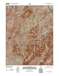 White Mesa Village Utah Historical topographic map, 1:24000 scale, 7.5 X 7.5 Minute, Year 2010