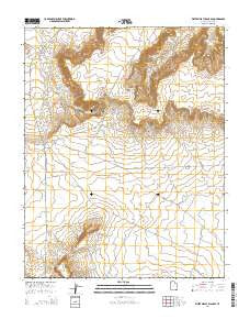 White Mesa Village SE Utah Current topographic map, 1:24000 scale, 7.5 X 7.5 Minute, Year 2014