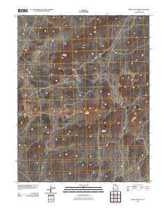 White Mountain Utah Historical topographic map, 1:24000 scale, 7.5 X 7.5 Minute, Year 2010