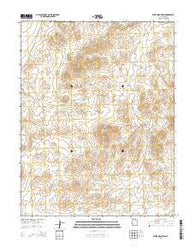White Mountain Utah Current topographic map, 1:24000 scale, 7.5 X 7.5 Minute, Year 2014