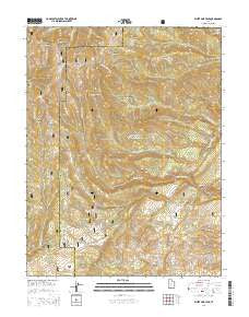 White Pine Peak Utah Current topographic map, 1:24000 scale, 7.5 X 7.5 Minute, Year 2014