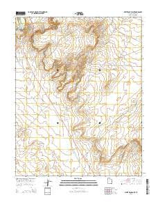 White Rock Point Utah Current topographic map, 1:24000 scale, 7.5 X 7.5 Minute, Year 2014