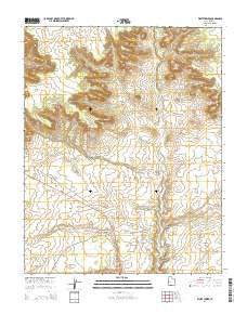 White Tower Utah Current topographic map, 1:24000 scale, 7.5 X 7.5 Minute, Year 2014