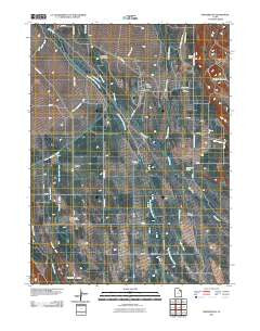 Whiterocks Utah Historical topographic map, 1:24000 scale, 7.5 X 7.5 Minute, Year 2011