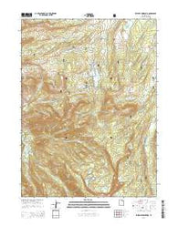 Whitney Reservoir Utah Current topographic map, 1:24000 scale, 7.5 X 7.5 Minute, Year 2014
