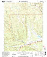 Wide Hollow Reservoir Utah Historical topographic map, 1:24000 scale, 7.5 X 7.5 Minute, Year 2002