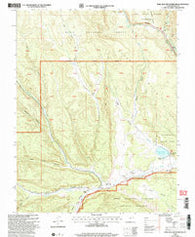 Wide Hollow Reservoir Utah Historical topographic map, 1:24000 scale, 7.5 X 7.5 Minute, Year 2002