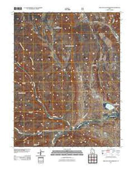 Wide Hollow Reservoir Utah Historical topographic map, 1:24000 scale, 7.5 X 7.5 Minute, Year 2011