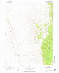 Wig Mtn NE Utah Historical topographic map, 1:24000 scale, 7.5 X 7.5 Minute, Year 1955