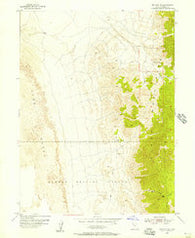Wig Mtn NE Utah Historical topographic map, 1:24000 scale, 7.5 X 7.5 Minute, Year 1955