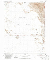 Wig Mtn NW Utah Historical topographic map, 1:24000 scale, 7.5 X 7.5 Minute, Year 1954