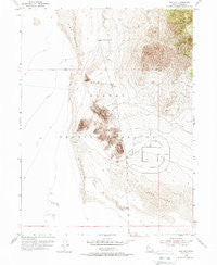 Wig Mtn Utah Historical topographic map, 1:24000 scale, 7.5 X 7.5 Minute, Year 1955