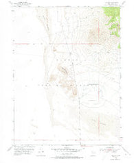 Wig Mtn Utah Historical topographic map, 1:24000 scale, 7.5 X 7.5 Minute, Year 1955